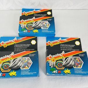 5 for $25| 3 Sets Of Create a Coaster Packs 1981 JCP